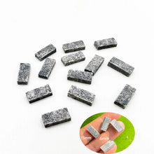 Load image into Gallery viewer, 20pcs Miniature Stepping Stones Resin Fairy Garden Path DIY Dollhouse Terrarium Landscape Supply