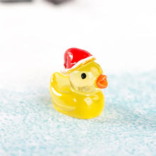 Load image into Gallery viewer, 20/50/100 pcs Miniature Christmas Duck Animal Figure Models Dollhouse Landscape Fairy Garden Accessories Terrarium Diorama Craft Supplies
