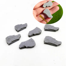 Load image into Gallery viewer, 20pcs Miniature Stepping Stones Resin Fairy Garden Path DIY Dollhouse Terrarium Landscape Supply