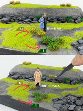 Load image into Gallery viewer, 28 pcs Miniature Grove Grass Tufts Cluster Bush Plant Model Sand Table Dollhouse Fairy Garden Landscape Terrarium Diorama Craft Supplies