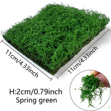 Load image into Gallery viewer, Miniature Tearable Shrub Bushes Grass Tuft Models Train Railway Accessories DIY Scenery Landscape Dollhouse Terrarium Diorama Craft Supplies