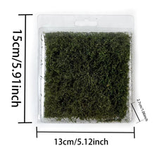 Load image into Gallery viewer, Miniature Tearable Shrub Bushes Grass Tuft Models Train Railway Accessories DIY Scenery Landscape Dollhouse Terrarium Diorama Craft Supplies