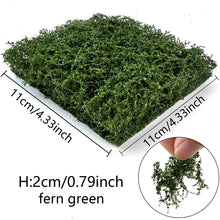 Load image into Gallery viewer, Miniature Tearable Shrub Bushes Grass Tuft Models Train Railway Accessories DIY Scenery Landscape Dollhouse Terrarium Diorama Craft Supplies