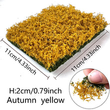 Load image into Gallery viewer, Miniature Tearable Shrub Bushes Grass Tuft Models Train Railway Accessories DIY Scenery Landscape Dollhouse Terrarium Diorama Craft Supplies