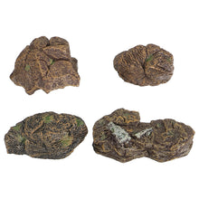 Load image into Gallery viewer, 4pcs Miniature Stone Rock Models - Fairy Garden DIY Diorama Craft Supplies