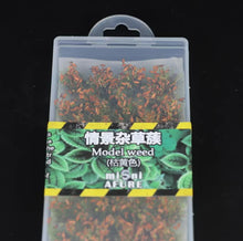 Load image into Gallery viewer, Miniature Irregular Weed Ground Grass Cluster Model Railway Layout Accessories DIY Landscape Dollhouse Terrarium Diorama Craft Supplies