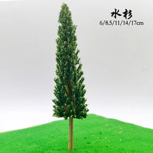 Load image into Gallery viewer, 50 pcs 6-17cm Mixed Miniature Dawn Redwood Tree Model Train Railway DIY Scenery Dollhouse Garden Landscape Terrarium Diorama Craft Supplies