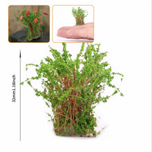 Load image into Gallery viewer, 5 pcs Miniature Shrub Flower Models Train Railway Accessories Forest Fairy Garden Landscape Terrarium Diorama Craft Supplies