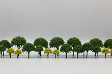 Load image into Gallery viewer, Miniature Umbrella Trees Model 4-10cm Train Railway DIY Scenery Diorama Craft Supplies (50pcs)