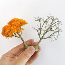Load image into Gallery viewer, 10cm Miniature Wire Tree Trunk Model Tree Powder DIY Scenery Dollhouse Fairy Garden Landscape Terrarium Diorama Craft Supplies