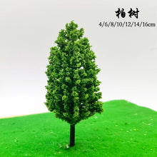 Load image into Gallery viewer, 50 pcs 4-16cm Mixed Miniature Cypress Tree Model Train Railway DIY Scenery Dollhouse Fairy Garden Landscape Terrarium Diorama Craft Supplies