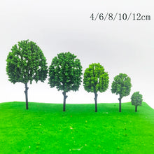 Load image into Gallery viewer, 50 pcs 4-12cm Mixed Miniature Mulberry Tree Model Train Railway DIY Scenery Dollhouse Garden Landscape Terrarium Diorama Craft Supplies