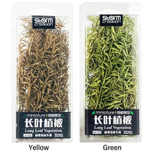 Load image into Gallery viewer, Miniature Long Leaf Vegetation Reed Grass Model Train Railway Accessories DIY Scenery Landscape Dollhouse Terrarium Diorama Craft Supplies