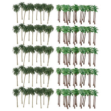 Load image into Gallery viewer, 200 pcs Miniature Coconut Palm Tree Models DIY Sand Table Train Railway Scenery Fairy Garden Landscape Terrarium Diorama Craft Supplies