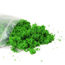 Load image into Gallery viewer, 100g Miniature Sponge Grass Tree Powder Model Train Railway Accessories DIY Scenery Landscape Dollhouse Terrarium Diorama Craft Supplies