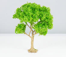 Load image into Gallery viewer, Miniature Mid Green Wire Tree Model 10-15cm for Diorama Landscape Craft Supplies
