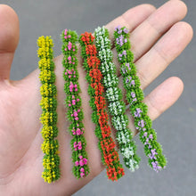 Load image into Gallery viewer, Self-Adhesive Miniature Flower Grass Tuft Model Train Railway Accessories DIY Scenery Landscape Dollhouse Terrarium Diorama Craft Supplies