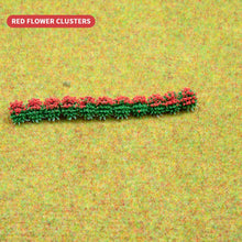 Load image into Gallery viewer, Self-Adhesive Miniature Flower Grass Tuft Model Train Railway Accessories DIY Scenery Landscape Dollhouse Terrarium Diorama Craft Supplies