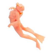 Load image into Gallery viewer, Unpainted Miniature Diving Figure 1:64 Scale Resin Model for Diorama, Architecture & Scenery Crafts