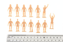 Load image into Gallery viewer, Unpainted Miniature Soccer Players People Figures 1:87 HO Scale Model Railway Diorama Craft Supplies (12pcs)