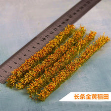 Load image into Gallery viewer, Miniature Wheat Field Grass Model Railway Accessories Dollhouse Forest Fairy Garden Landscape Terrarium Diorama Craft Supplies