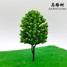 Load image into Gallery viewer, 50 pcs 4-12cm Mixed Miniature Camphor Tree Model Train Railway DIY Scenery Dollhouse Garden Landscape Terrarium Diorama Craft Supplies