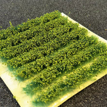 Load image into Gallery viewer, 7pcs Miniature Grass Tufts 8mm Model Scenery Crop Strips for Diorama, Train Layout, Terrain, Landscape Supply