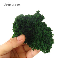 Load image into Gallery viewer, 30/100g Miniature Shrubs Bushes Tree Powder Model Train Railway Layout Accessories DIY Landscape Dollhouse Terrarium Diorama Craft Supplies