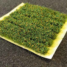 Load image into Gallery viewer, 7pcs Miniature Grass Tufts 8mm Model Scenery Crop Strips for Diorama, Train Layout, Terrain, Landscape Supply