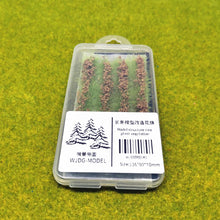 Load image into Gallery viewer, Miniature Wild Flower Cluster Grass Tufts Models Railway Layout Accessories DIY Landscape Dollhouse Terrarium Diorama Craft Supplies