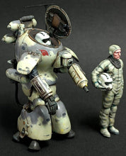Load image into Gallery viewer, Fireball Robot Soldier and Pilot Unpainted Resin Figure 1/35 Scale Unassembled Model