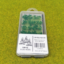 Load image into Gallery viewer, Miniature Wild Flower Cluster Grass Tufts Models Railway Layout Accessories DIY Landscape Dollhouse Terrarium Diorama Craft Supplies