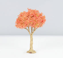 Load image into Gallery viewer, Miniature Pink Model Trees 10–15cm Autumn Scenery Trees for Diorama, Railway Craft Supplies