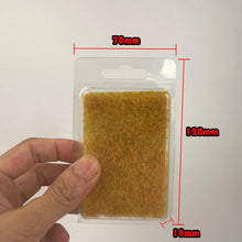 Load image into Gallery viewer, 12mm Static Grass Tufts for Miniatures, Diorama Scenery, Model Railway, Terrain, Hand-Tear Landscaping Supply
