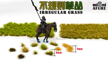 Load image into Gallery viewer, 95 pcs Miniature Irregular Static Grass Tuft Model Train Railway Layout Accessories DIY Landscape Dollhouse Terrarium Diorama Craft Supplies