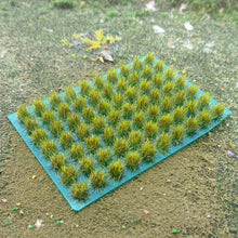 Load image into Gallery viewer, 70 pcs Miniature Cluster Grass Tufts Models Train Railway Accessories DIY Scenery Landscape Dollhouse Terrarium Diorama Craft Supplies