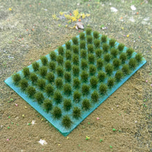Load image into Gallery viewer, 70 pcs Miniature Cluster Grass Tufts Models Train Railway Accessories DIY Scenery Landscape Dollhouse Terrarium Diorama Craft Supplies