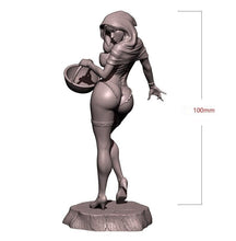 Load image into Gallery viewer, Sexy Little Red Riding Hood Unpainted Resin Figure 1/24 1/18 Scale Unassembled Mode