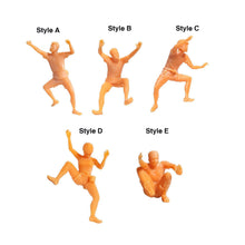 Load image into Gallery viewer, Miniature Rock Climber Sport Climbing People Unpainted Figure 1:64 Model Building Landscape Scenery Layout Accessories Diorama Supplies