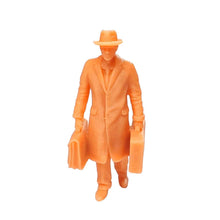 Load image into Gallery viewer, 6 pcs Miniature British Ladies Gentlemen Travelers People Unpainted Figure 1:64 Model Building Scene Layout Accessories Diorama Supplies