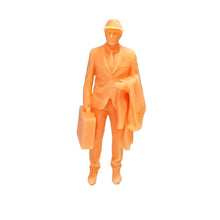 Load image into Gallery viewer, 6 pcs Miniature British Ladies Gentlemen Travelers People Unpainted Figure 1:64 Model Building Scene Layout Accessories Diorama Supplies