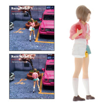 Load image into Gallery viewer, Miniature Mini Skirt Girls People Figure 1:64 Model Sand Table Scenery Building Street Landscape Accessories Toys Diorama Supplies