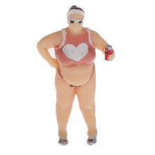 Load image into Gallery viewer, Miniature Bikini Car Wash Sexy Girl Woman People Figure 1:64 Models Dollhouse Building Landscape Scene Accessories Diorama Supplies