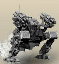 Load image into Gallery viewer, Armored Robot Soldier Unke And Pilot Unpainted Resin Figure 1/35 Scale Unassembled Model
