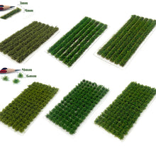 Load image into Gallery viewer, Miniature Vegetable Field Grass Strips for Diorama & Model Layouts DIY Landscape Craft Supplies