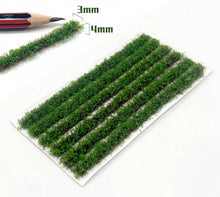 Load image into Gallery viewer, Miniature Vegetable Field Grass Strips for Diorama & Model Layouts DIY Landscape Craft Supplies