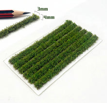 Load image into Gallery viewer, Miniature Vegetable Field Grass Strips for Diorama & Model Layouts DIY Landscape Craft Supplies