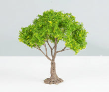 Load image into Gallery viewer, Miniature Yellow Flowering Tree Model 10/12/15cm, Diorama & Railway Scenery