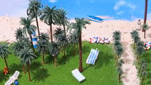 Load image into Gallery viewer, 48 pcs Mixed Miniature Coconut Palm Tree Models Train Railway Accessories Forest Fairy Garden Landscape Terrarium Diorama Craft Supplies