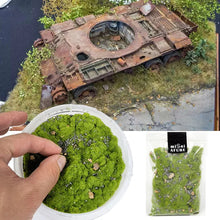 Load image into Gallery viewer, 50g Miniature Ground Grass Rock Particle Model DIY Military Sand Table Scene Layout HO Railway Landscape Terrarium Diorama Craft Supplies